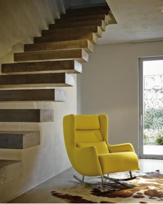 Luxury Armchair Upholstery Luxury Italian Style Real wood Modern Furniture Single Seater