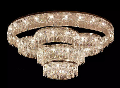 Chandelier for the foyer Crystal shiny new Indoor area Luxury new