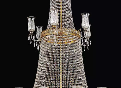 Large Light fixture Lamp Chandelier Luxury Lamps xxl Ceiling light 160x285