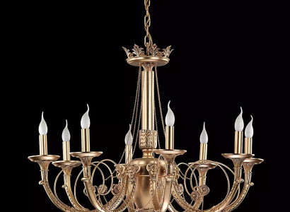 Chandelier Gold Lights Lamps Living room Luxury Ceiling Lights 95x125