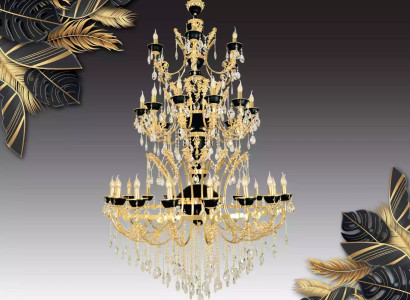 Chandelier Crystal Light fixture Ceiling lamp Foyer lights ceiling lights