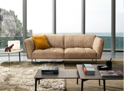 Luxury Sofa 3 Seater Couches Sofas Upholstered Couch Fabric Modern Beige Three Seater