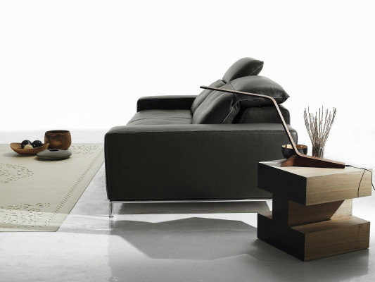 Modern Sofa 2 Seat Luxury Leather Sofas Two-seater Living room Design Prianera Couch
