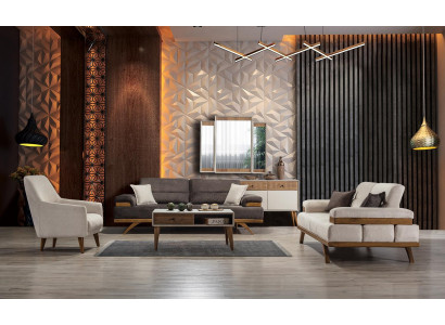 Suite Sofa set 3+3+1 Seater Coffee table Group Sofa Sofa 4pcs.new