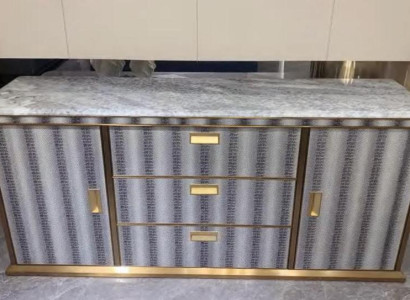 Living room Sideboard Wood Wardrobe Furniture Luxury new White Modern