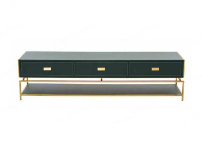 Modern Lowboard Luxury TV Lowboard Living room furniture Green TV cabinet tv Furniture
