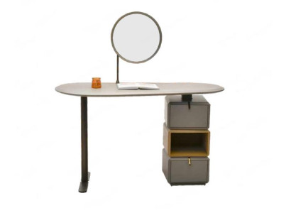 Design Dressing table with Mirror Luxury Bedroom Furniture 2pcs. Sideboard