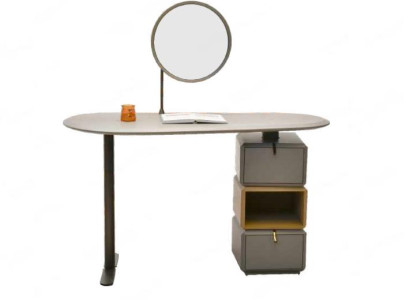Design Dressing table with Mirror Luxury Bedroom Furniture 2pcs. Sideboard