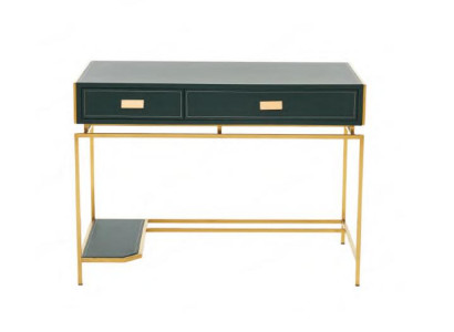 Computer desk Wood Table green Office furniture Desk Luxury Furniture Tables