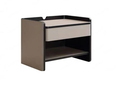 Bedroom Bedside table Modern Wood beige Luxury Side tables Furniture