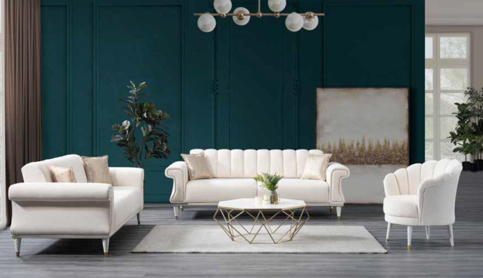 Living room Sofa set -Set three-seater Two-seater Armchair Luxury Furniture new
