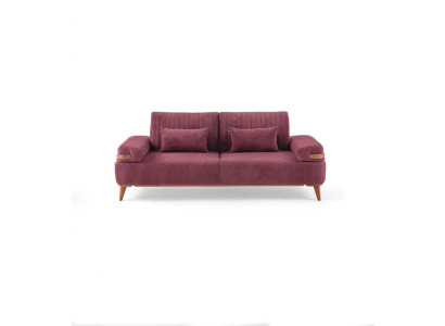 Living room Pink 3-Seater Modern Three-Seater Luxurious Upholstery Couch