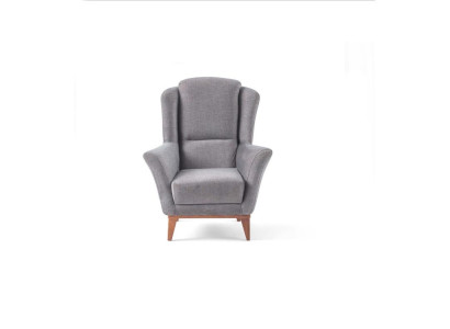 Upholstery Single Seater Designer Living room Armchair Textile 1-Seater