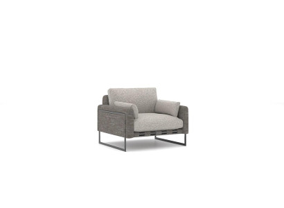 Armchair Gray Furniture Upholstered furniture Textile Upholstered Armchair Modern Living room new