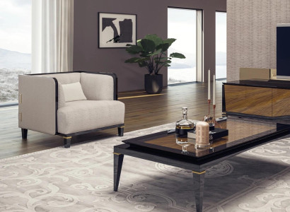 new Modern Furniture Living room Armchair Designer Furnishings White Upholstered Seat