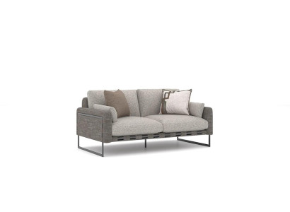 Luxury Two-seater Sofa Upholstered furniture Textile Couch Modern Living room Furniture