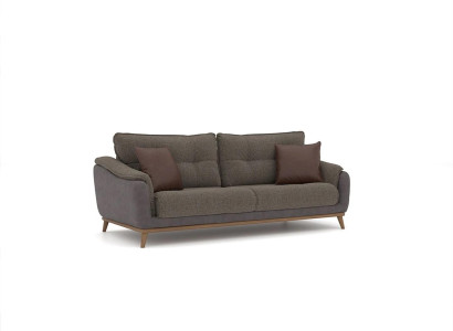 Living room Sofa Couch Three-seater Modern Upholstered furniture Textile Designer Furnishings