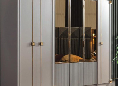 Designer Wardrobe Bedroom Luxurious Cabinets Style Wooden Furniture