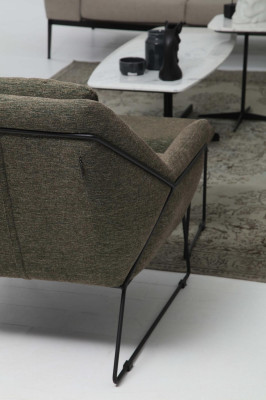 Modern sofa set three seater armchair sofa couch fabric furniture group set