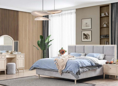 Complete Bedroom Furniture Set Bed 2x Bedside table Dressing table 4-piece new
