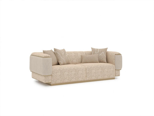 Sofa Complete 3-piece Living room Design three-seater sofa set Two-seater couch