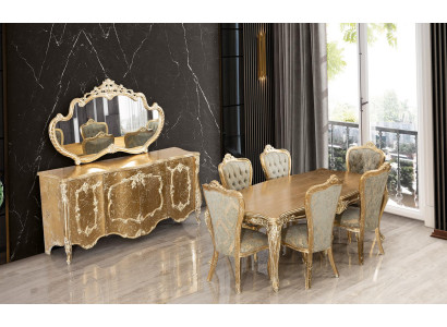Dining room 6x Chair Suite Set Chairs new dining set Dining set Luxury Furniture