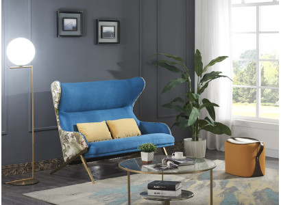 Classic r 1.5 Seater Luxury Blue e Seat Furniture Living room Furniture Couch