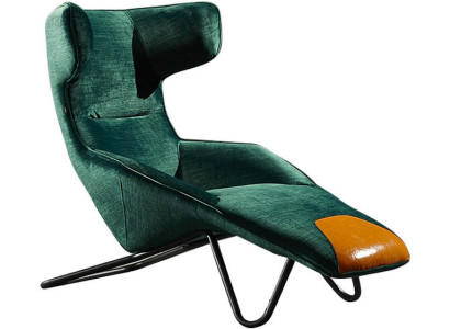Luxury Green Armchair 1-Seater Living room Upholstery Seating Furniture Upholstered Armchair