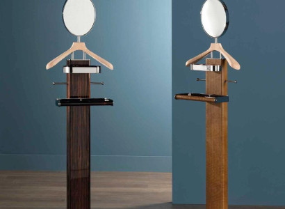 Coat rack stand with Mirror Living room material Bellavista Collection
