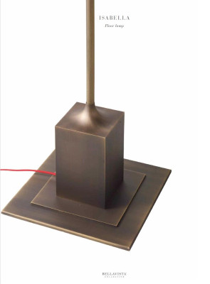 Floor lamp Living room Light fixture Lamp Brass Bronze Bellavista Collection