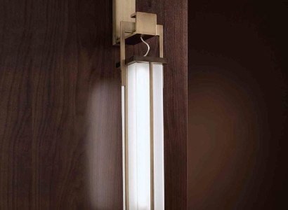 Wall lamp Living room Bedroom structure in brass antique bronze finish new