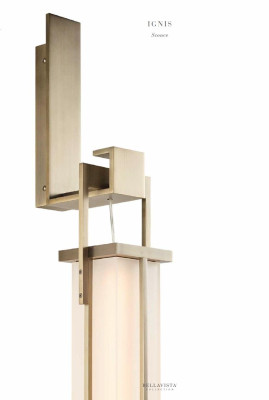 Wall lamp Living room Bedroom structure in brass antique bronze finish new