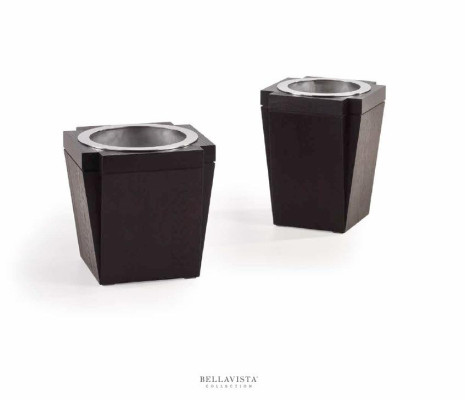 Flower pot home decor living room imitation mocha stained oak new