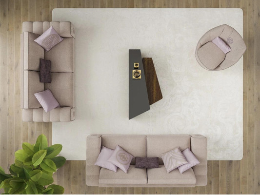Luxury Furnishings Sofa set Complete with Coffee table Living room Set 5 pieces