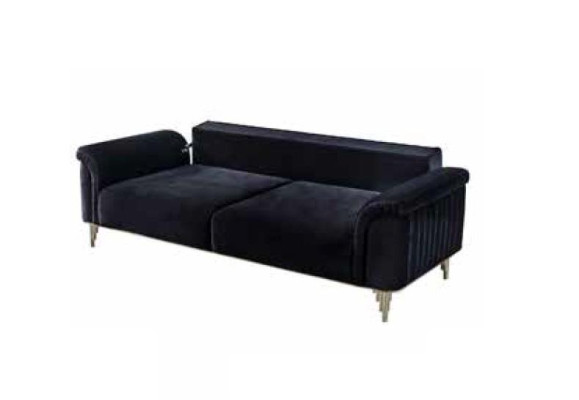 Modern two-seater textile sofa living room seating furniture comfortable wooden frame