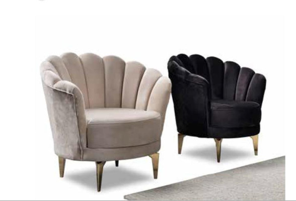 Soft Luxury Armchair 1 Seat Comfortable Living room armchair in modern style new