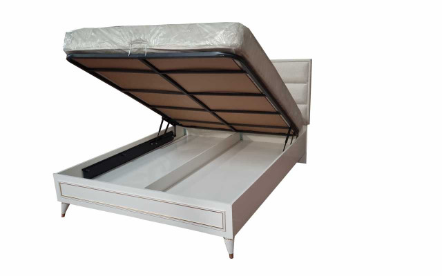 Large Bedroom Set Double bed Dressing Table Stool Mirror 6pcs