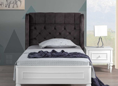 Modern Chesterfield children's bed single bed bedside table stylish set
