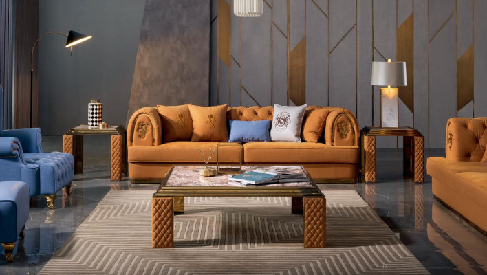 Luxury Design Table Coffee Side Tables Living room Square Italy