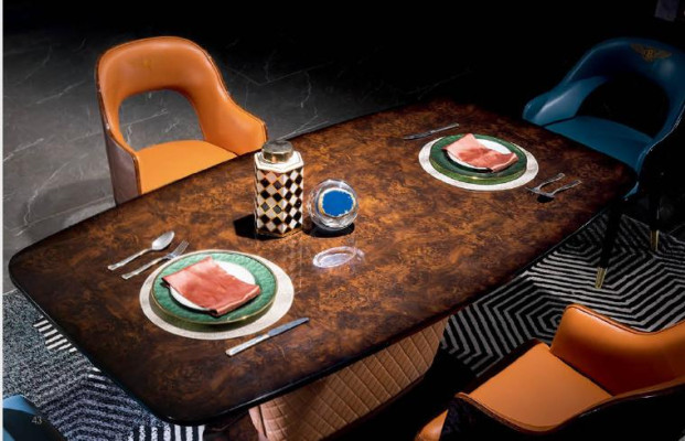 Modern Dining table Wooden table Wood Design Tables Leather Tables Dining room