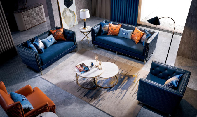Design Three Seater Couch Upholstery Sofa Seat Sofas Room Furniture 3 Seater