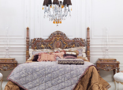 Bed Chesterfield Furniture Beds Italian Furnishings Double bed Luxury Italy