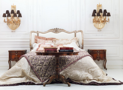 Classic s Bed Double bed Chesterfield Luxury Furniture Italian Furnishings