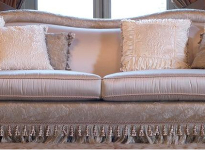Chesterfield Classic r three-seater sofa Living landscape textile sofa 3 Seat new