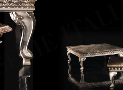 Coffee table Table Side table Living room table Wood Royal Side Baroque Tables