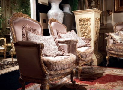 Armchair Recliner Reading Chair Wing Chair Luxury Sofa Upholstery Italian Furniture