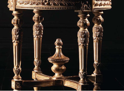 Coffee table Table Side table Living room table Wood Royal Side Baroque Furniture