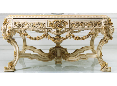 Dining table Dining room Real Wood Living room Furniture Antique Style Table Tables Italy