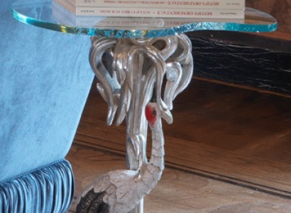 Luxury Coffee table Wood Furniture Classic Tables Baroque Rococo Table Side table
