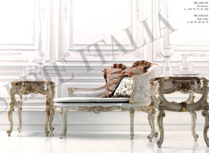 Side table Table Coffee table Living room table Wood Royal Side Baroque Tables